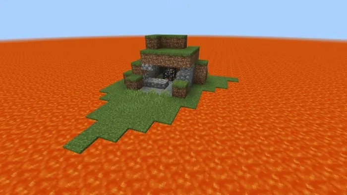 Остров со спаунером