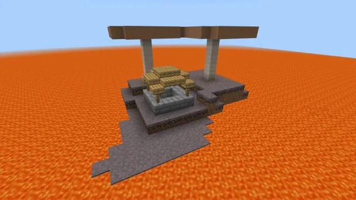 Остров с колодцем