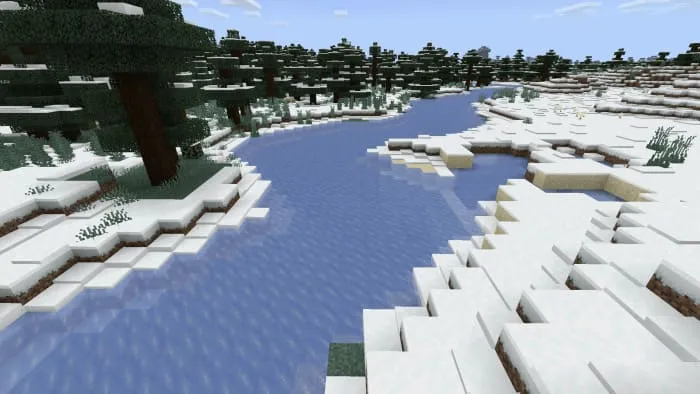 Замерзшая река