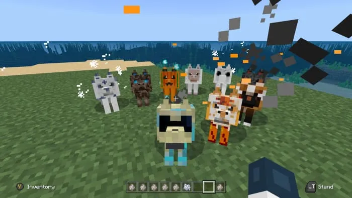 Новые волки в игре