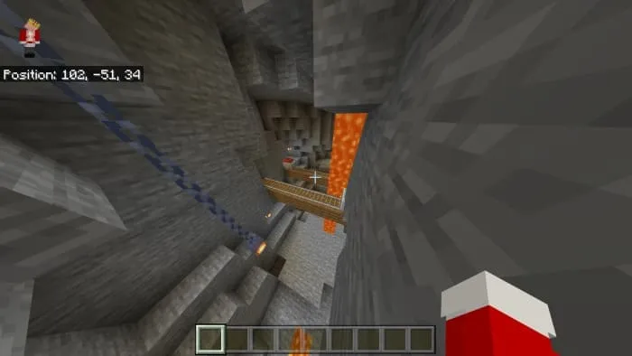 Паркур в пещере