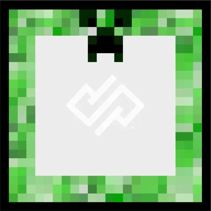 Рамка в виде крипера