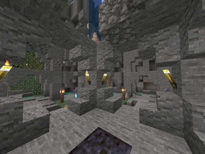 Локация пещеры