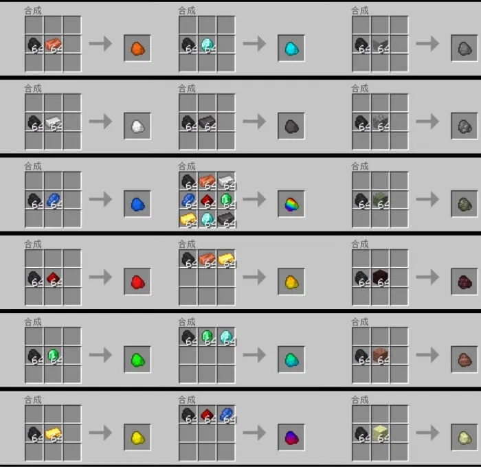 Крафт новых углей