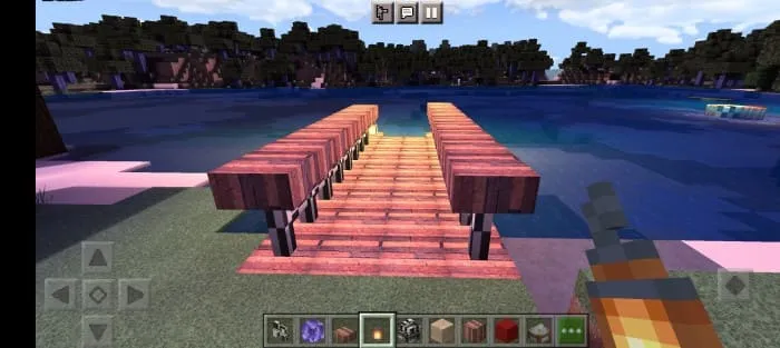 Деревянная пристань