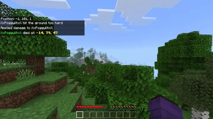 Игрок ищет труп