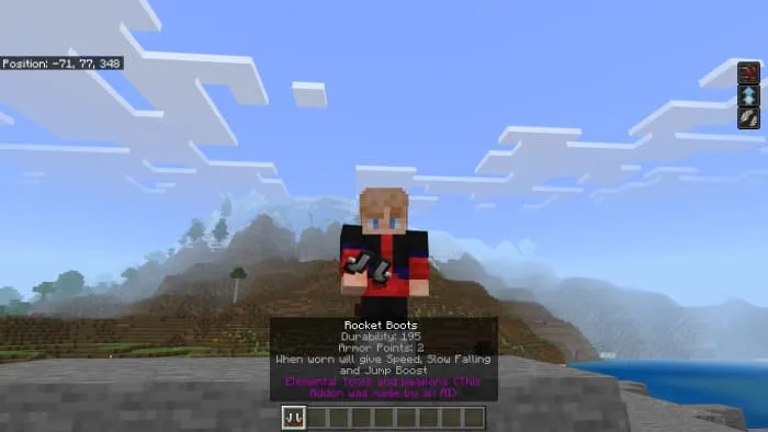 Ракетные ботинки в руках