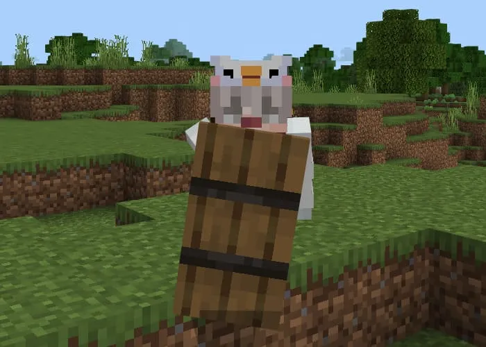 Щит из бочки