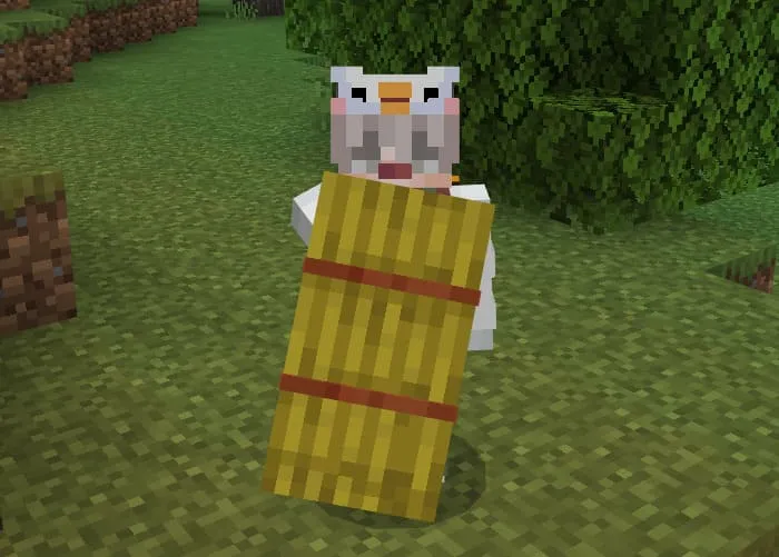 Щит из сена