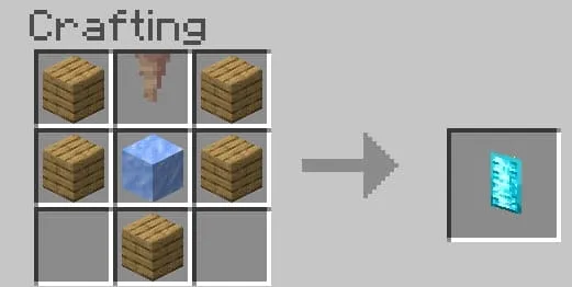Крафт ледяного щита