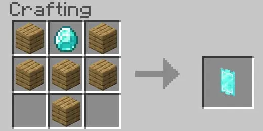Крафт алмазного щита