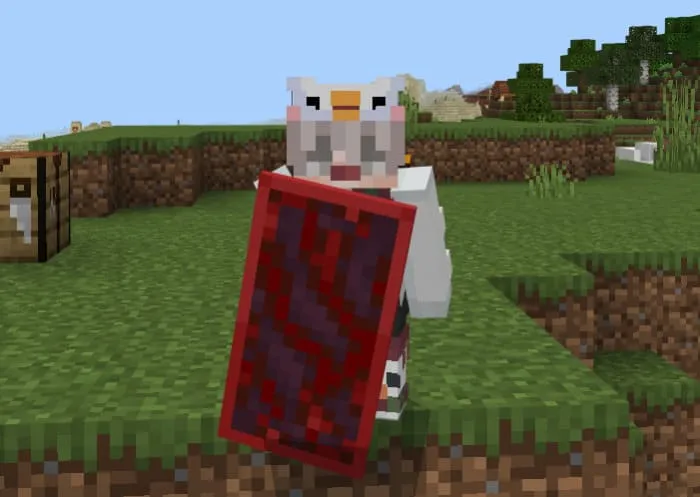 Багровый щит