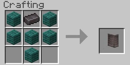 Крафт второго незеритового щита