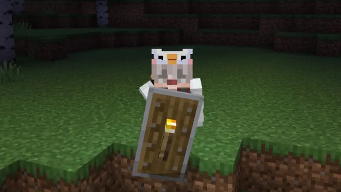 Щит с факелом