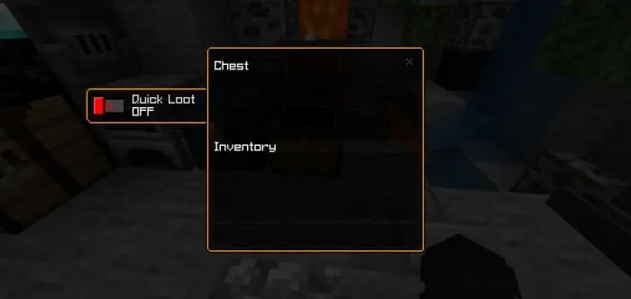 Экран сундука