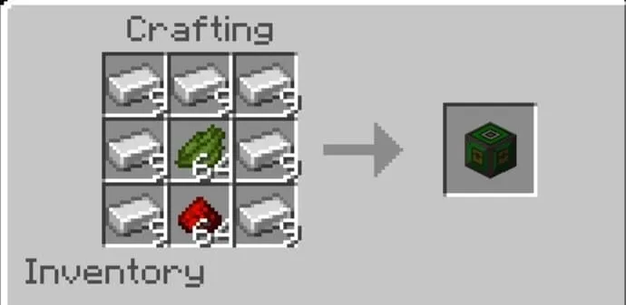 Крафт блока загрузки