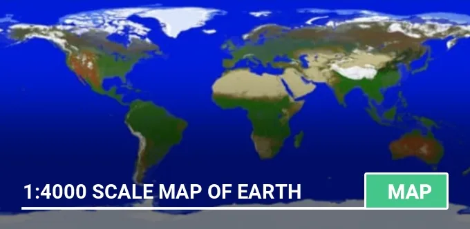 Map: 1:4000 Scale Map of Earth