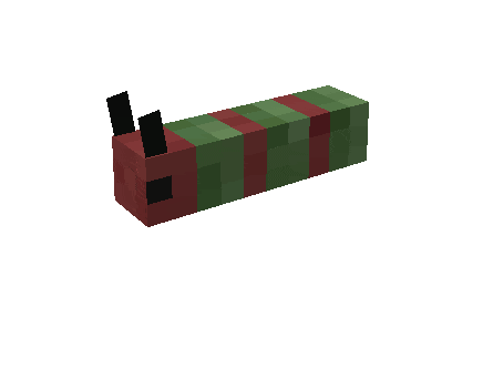 Вид гусеницы