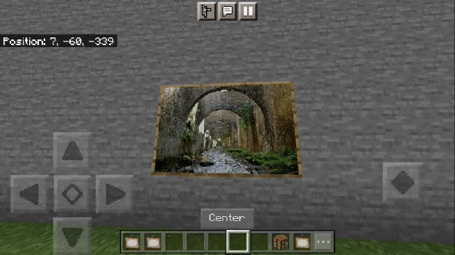 Положение картины