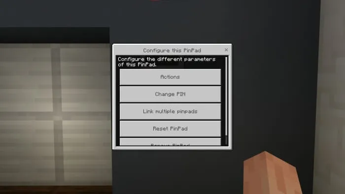 Настройка замка