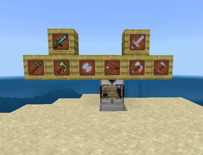 Крафт нового оружия