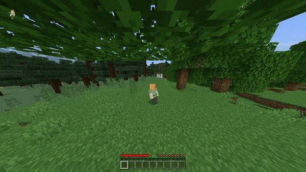 Игрок выполняет сальто