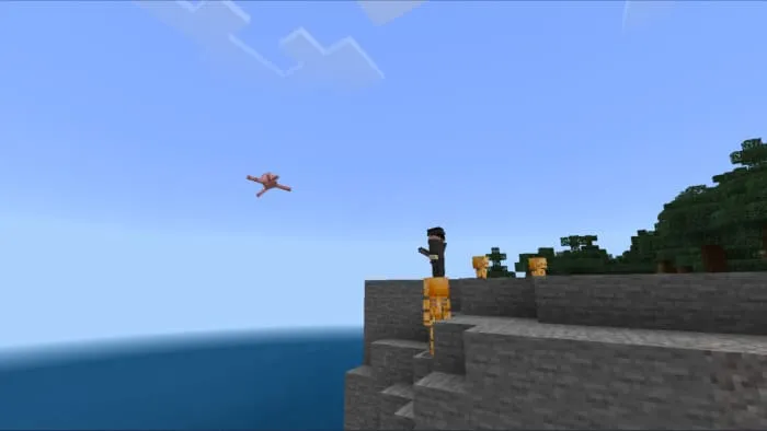 Игрок рядом с роботом