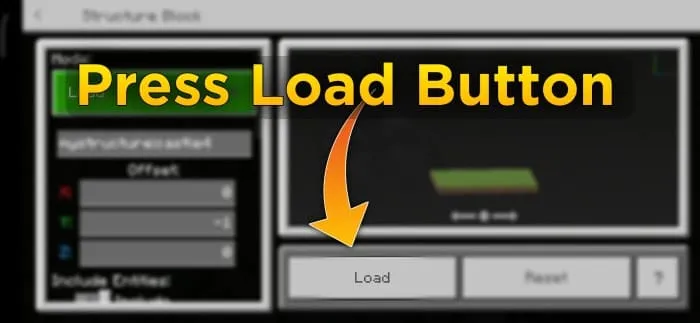 Кнопка загрузки текстур