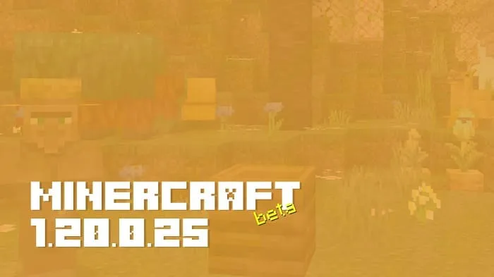 Minecraft 1.20.0.25