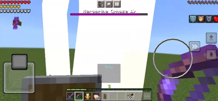 Молния возле игрока