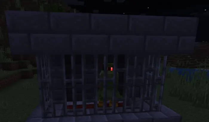 Зомши в клетке