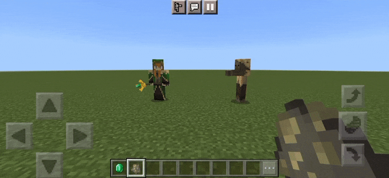 эльф убегает от мобов