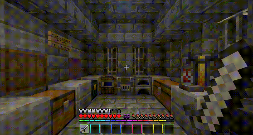 Анимация инвентаря