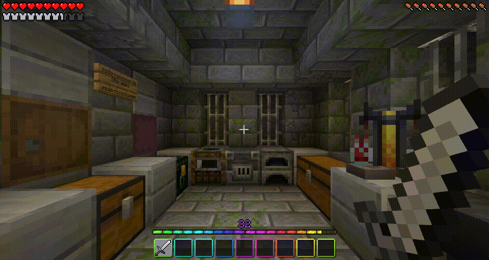 Анимация в инвентаре