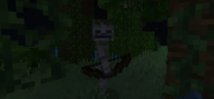 Вид мохнистого скелета