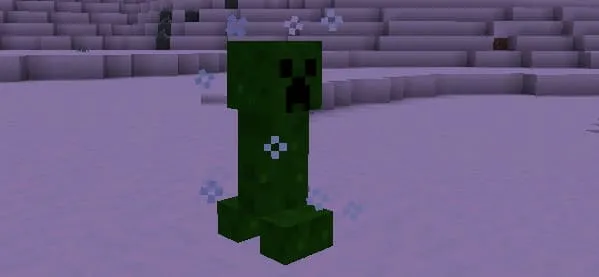 Вид ледяного крипера