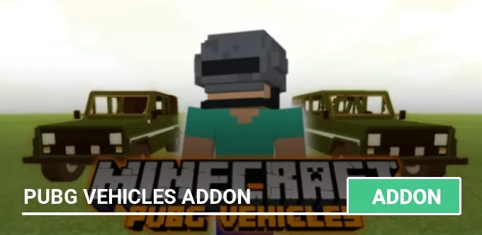 Mod: PUBG Vehicles Addon