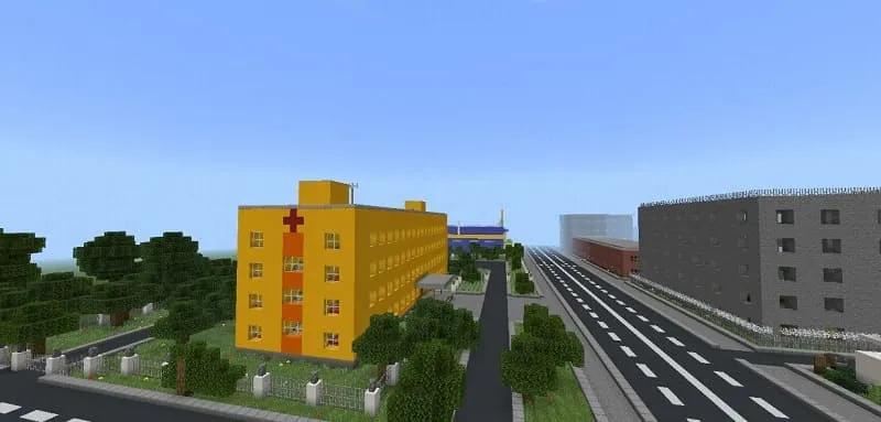 Вид на крышу домов