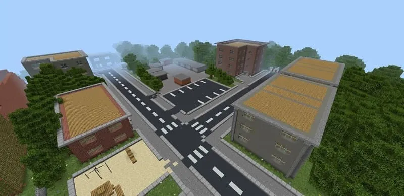 Лес в парке