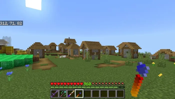 Редстоун посох