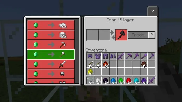 Топор железного жителя