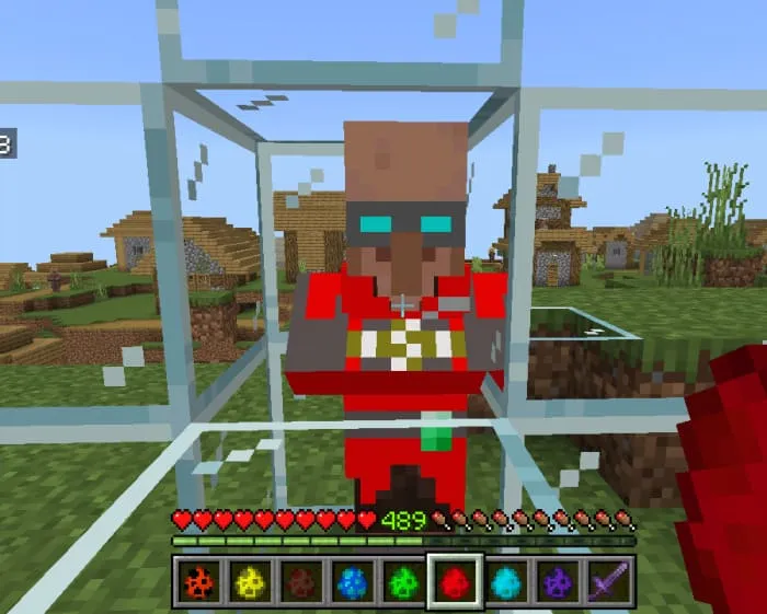 Вид редстоун жителя