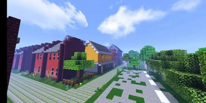 Крыши домов