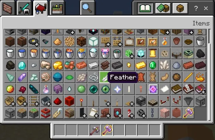 предмет в инвентаре