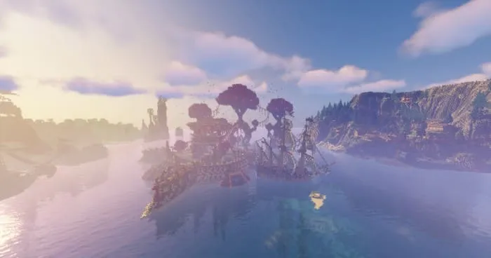 Вид острова