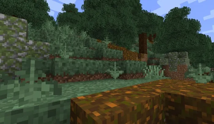 Блоки травы