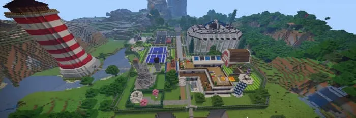 Общий вид города