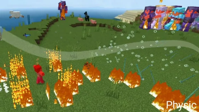 Огонь на земле