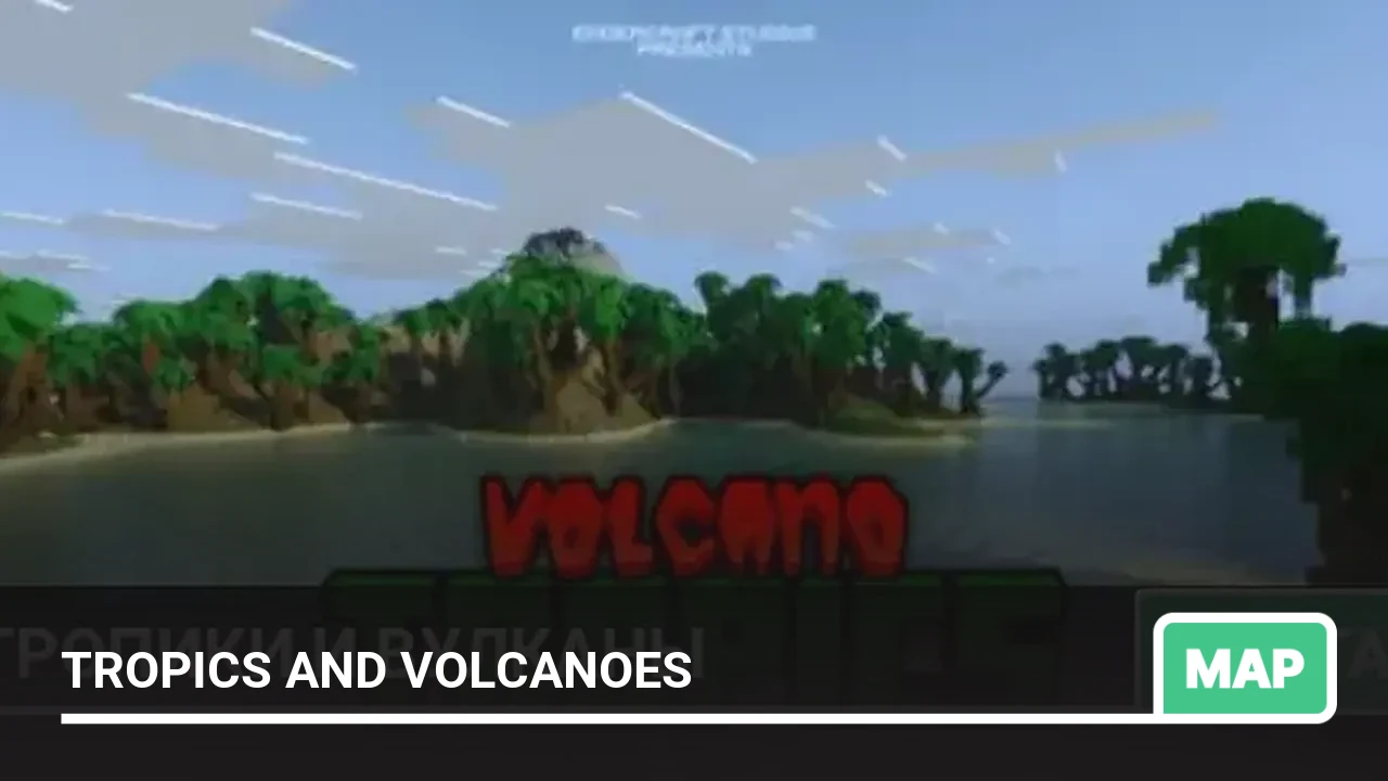 Map: Tropics and Volcanoes