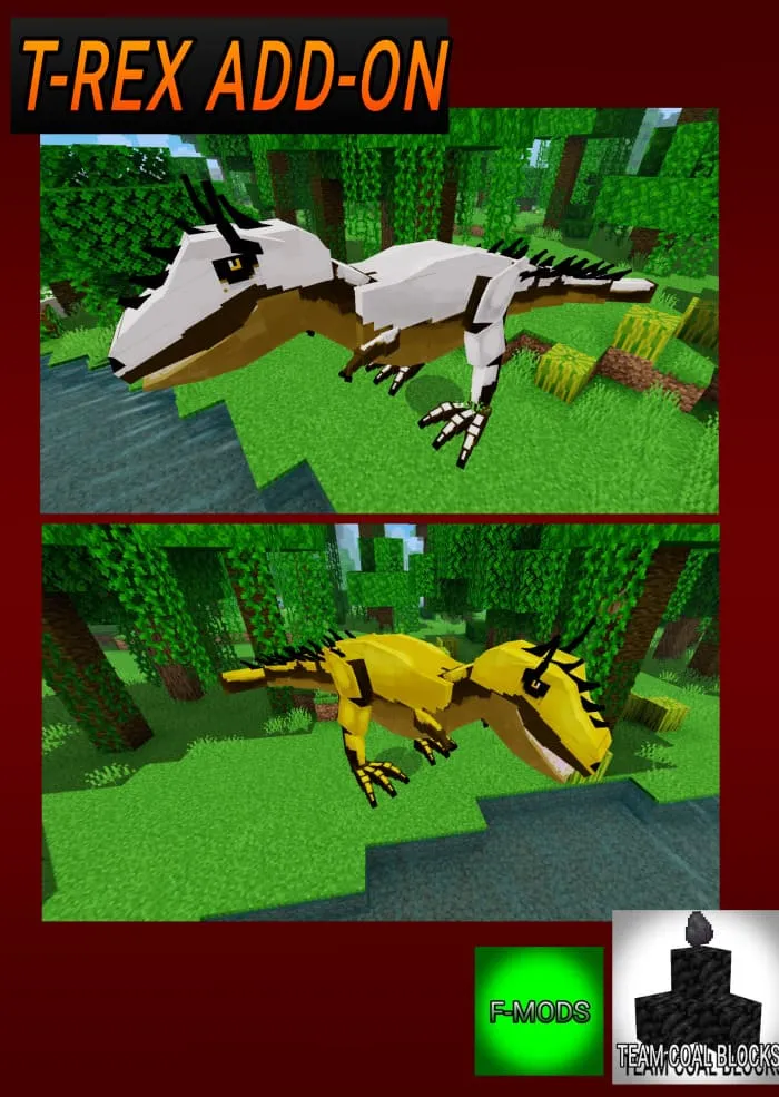 Разноцветные динозавры